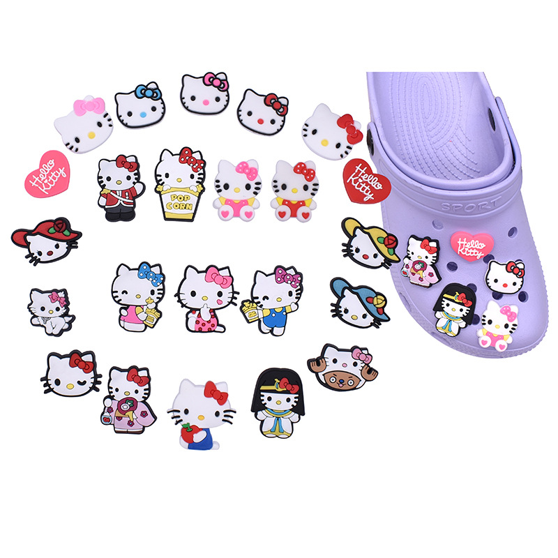 Anime charms wholesale childhood memories happy cats funny gift cartoon croc charms shoe accessories pvc decoration buckle soft rubber clog charms, Equally mixed colors
Anime charms wholesale childhood memories happy cats funny gift cartoon croc charms shoe accessories pvc decoration buckle soft rubber clog charms, Equally mixed colors