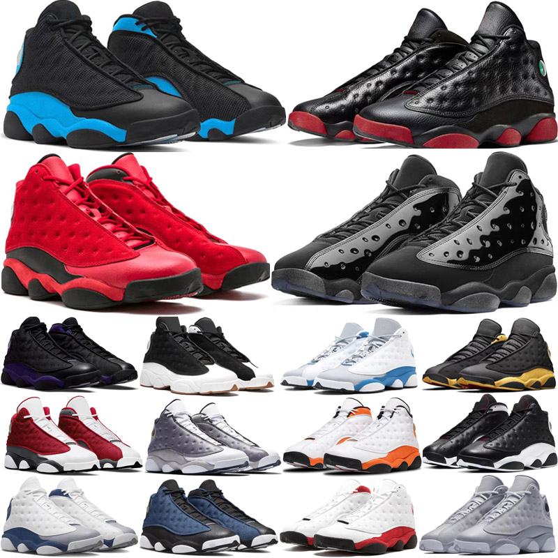 Jumpman 13 Mens Basketball Shoes 13S High Flint Bred Island Green Red Dirty Dark Powder Blue Starfish Black Cat Court Purple Designer Trainer Sneakers, With original box
Jumpman 13 Mens Basketball Shoes 13S High Flint Bred Island Green Red Dirty Dark Powder Blue Starfish Black Cat Court Purple Designer Trainer Sneakers, With original box