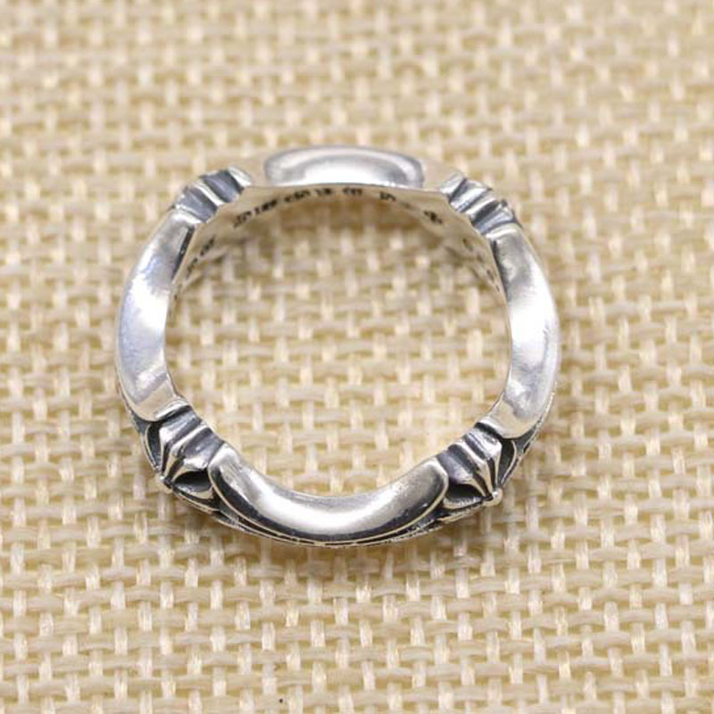 A91 S925 Sterling Silver Ring Fashion Personality Punk Style Cross Flower Couple Shape Gift for Lover
A91 S925 Sterling Silver Ring Fashion Personality Punk Style Cross Flower Couple Shape Gift for Lover