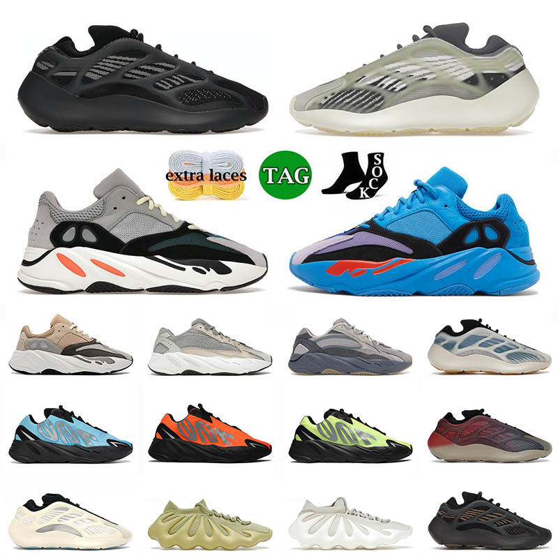 700 v3 Fade Salt Running Shoes Designer Sneakers Wave Runner Solid Grey Yeezys Yeezzy Cloud White 700s v2 Hi-Res Blue Alvah Cream Men Women Trainers Eur 36-46