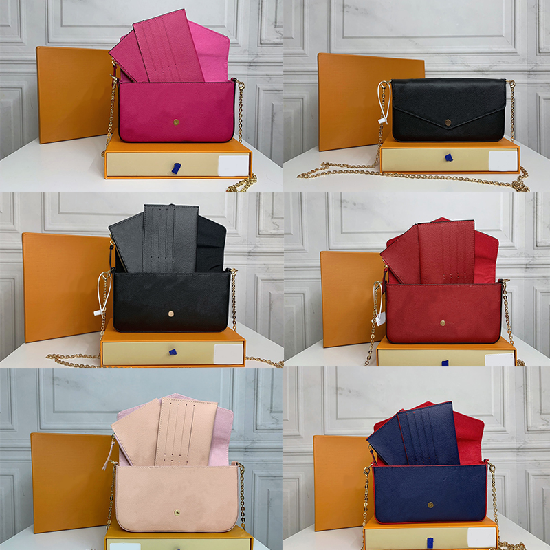 Luxurys Evening Bags Designer Bag 3pcs set Women Bags Crossbody Genuine Leather Purse Fashion Shoulder Lady the Tote Bag Wallet With Box, 05
Luxurys Evening Bags Designer Bag 3pcs set Women Bags Crossbody Genuine Leather Purse Fashion Shoulder Lady the Tote Bag Wallet With Box, 05