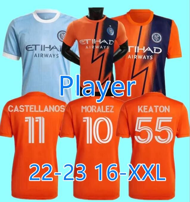 2022 2023 New York City soccer jersey Fans Player Version Moralez HEBER Castellanos New York FC football shirts GRAY RODRIGUEZ TALLES MAGNO KEATON camesitas de futol
2022 2023 New York City soccer jersey Fans Player Version Moralez HEBER Castellanos New York FC football shirts GRAY RODRIGUEZ TALLES MAGNO KEATON camesitas de futol