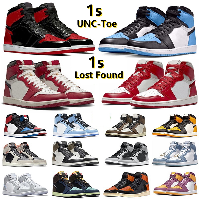 Jumpman 1 mens retro 1s Basketball Shoes Sneaker UNC Toe Bred Patent Dark Mocha Newstalgia Yellow Toe Green Denim Silver toe Bubble Gum Women Trainers Sports Sneakers, Color#32
Jumpman 1 mens retro 1s Basketball Shoes Sneaker UNC Toe Bred Patent Dark Mocha Newstalgia Yellow Toe Green Denim Silver toe Bubble Gum Women Trainers Sports Sneakers, Color#32