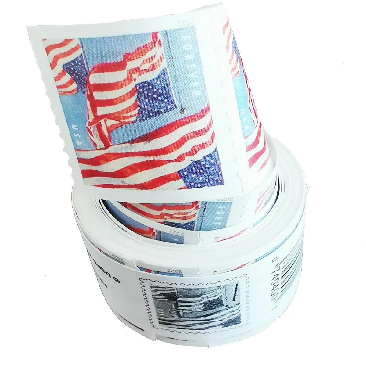 2022 U.S. Flags Postage US Warehouse Drop Shipping Roll of 100 First Class Mailing Service Envelopes Letters Postcard Office Mail Supplies Invitations stamp postage
2022 U.S. Flags Postage US Warehouse Drop Shipping Roll of 100 First Class Mailing Service Envelopes Letters Postcard Office Mail Supplies Invitations stamp postage