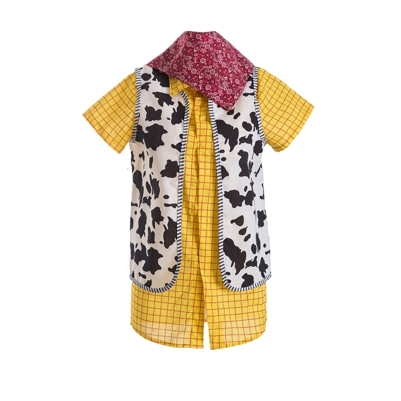 Family Matching Outfits Woody Costume Cowboy outfits Boy inspired First Birthday Costome boys set 230322