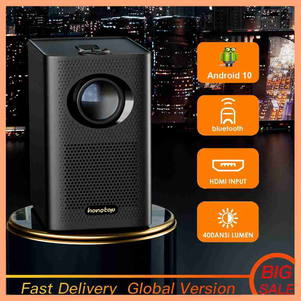 Projectors S30MAX Projector Android 10 4K Smart WIFI Portable Home Theater Cinema Android Phone Beamer Bluetooth LED 1080 Projector Z0323
Projectors S30MAX Projector Android 10 4K Smart WIFI Portable Home Theater Cinema Android Phone Beamer Bluetooth LED 1080 Projector Z0323
