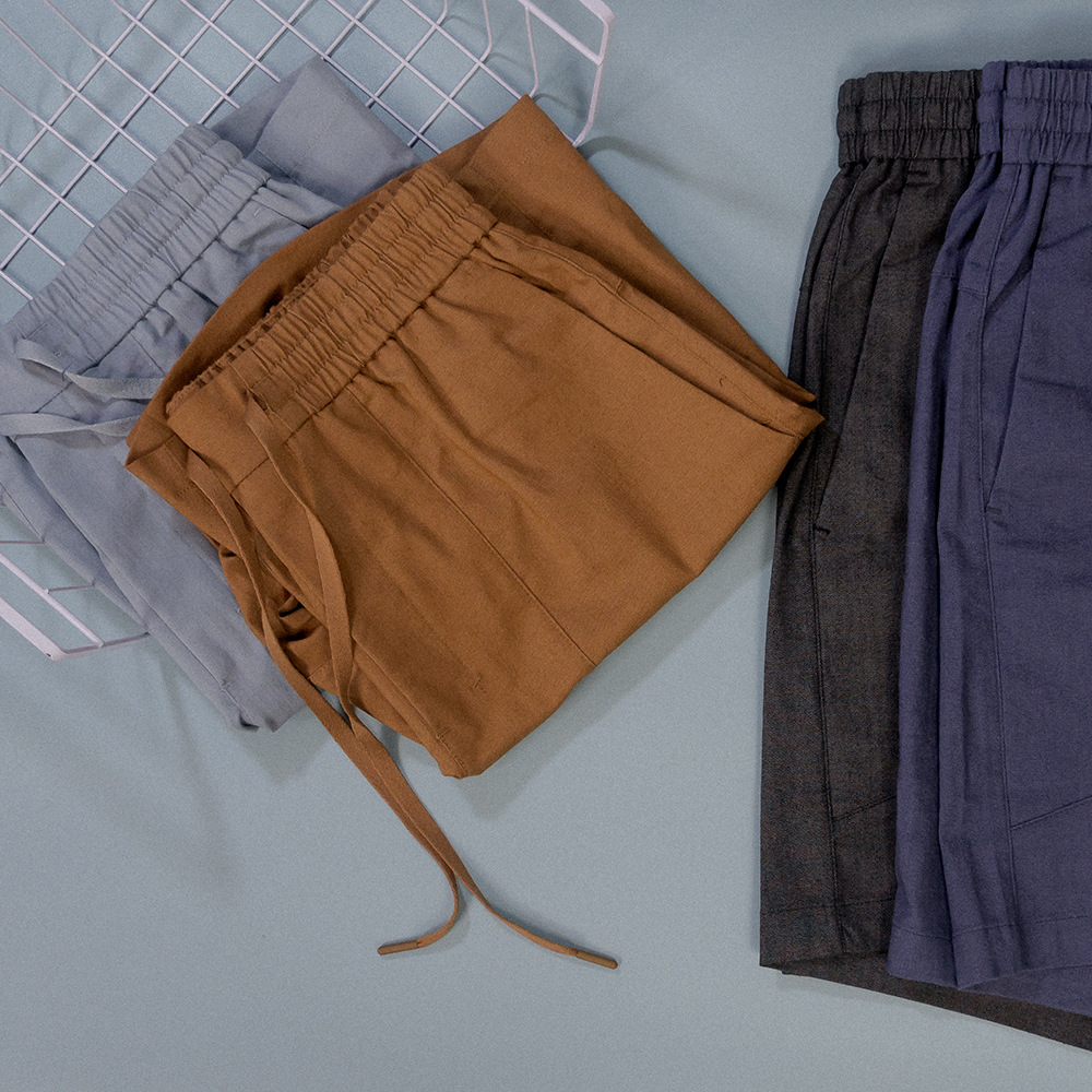 Men Yoga Sports Short Quick Dry Shorts With Back Pocket Mobile Phone Casual Running Gym Jogger Pant LLM698