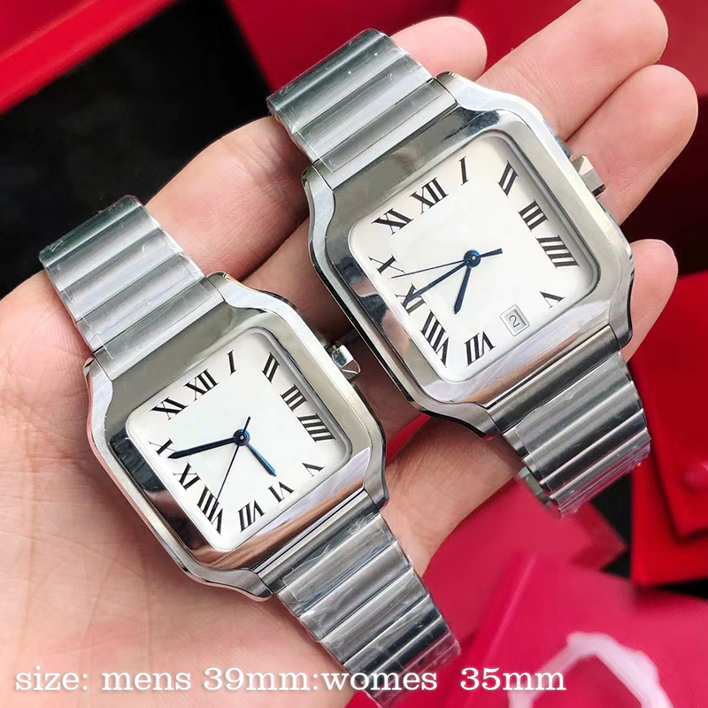 Mens designer Watch Card Size 39mm 35mm Square 904L Stainless Steel Strap Automatic Mechanical Movement Sapphire Water Resistant Ladies luxury Watch orologio, Option 13
Mens designer Watch Card Size 39mm 35mm Square 904L Stainless Steel Strap Automatic Mechanical Movement Sapphire Water Resistant Ladies luxury Watch orologio, Option 13