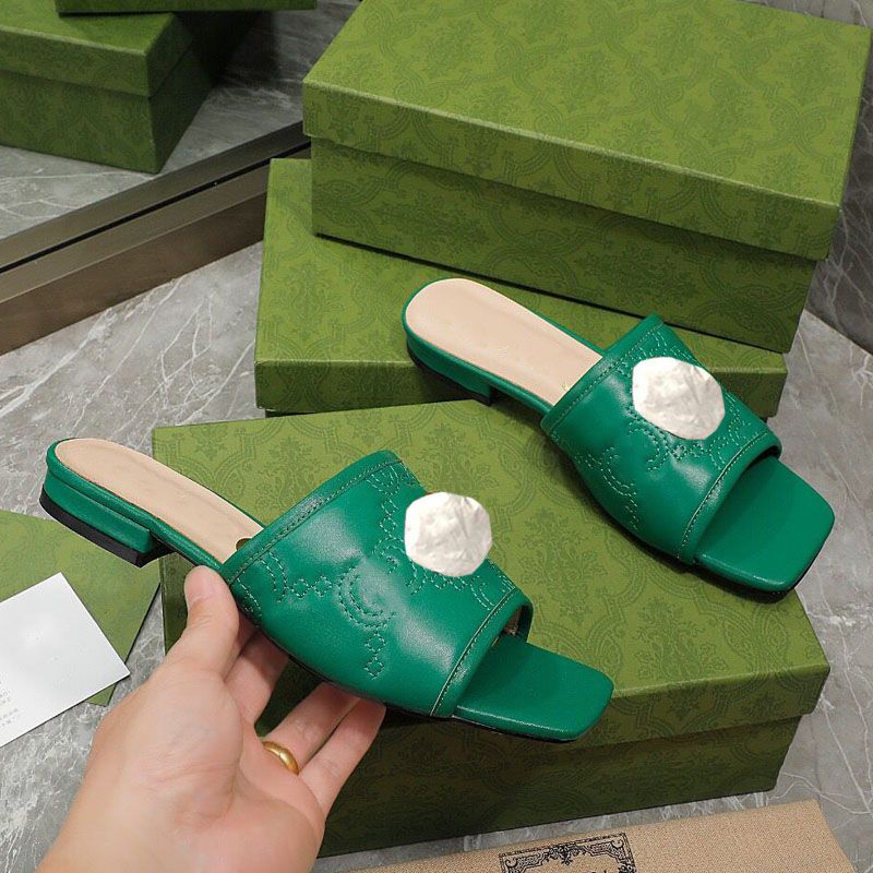 Summer Slippers Embroidered Fashion Leather Casual Designer High Heel Office Shoes
Summer Slippers Embroidered Fashion Leather Casual Designer High Heel Office Shoes