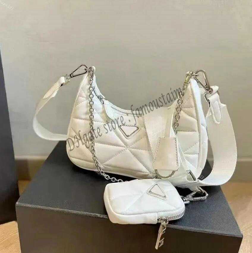 Women Crossbody Bags Hobo 2pcs Designer Luxury Fashion Tote Silver Chain Handle Handbags Shoulder Bag Blue Pink White Black Handbag Messenger Purses 01, 03
Women Crossbody Bags Hobo 2pcs Designer Luxury Fashion Tote Silver Chain Handle Handbags Shoulder Bag Blue Pink White Black Handbag Messenger Purses 01, 03