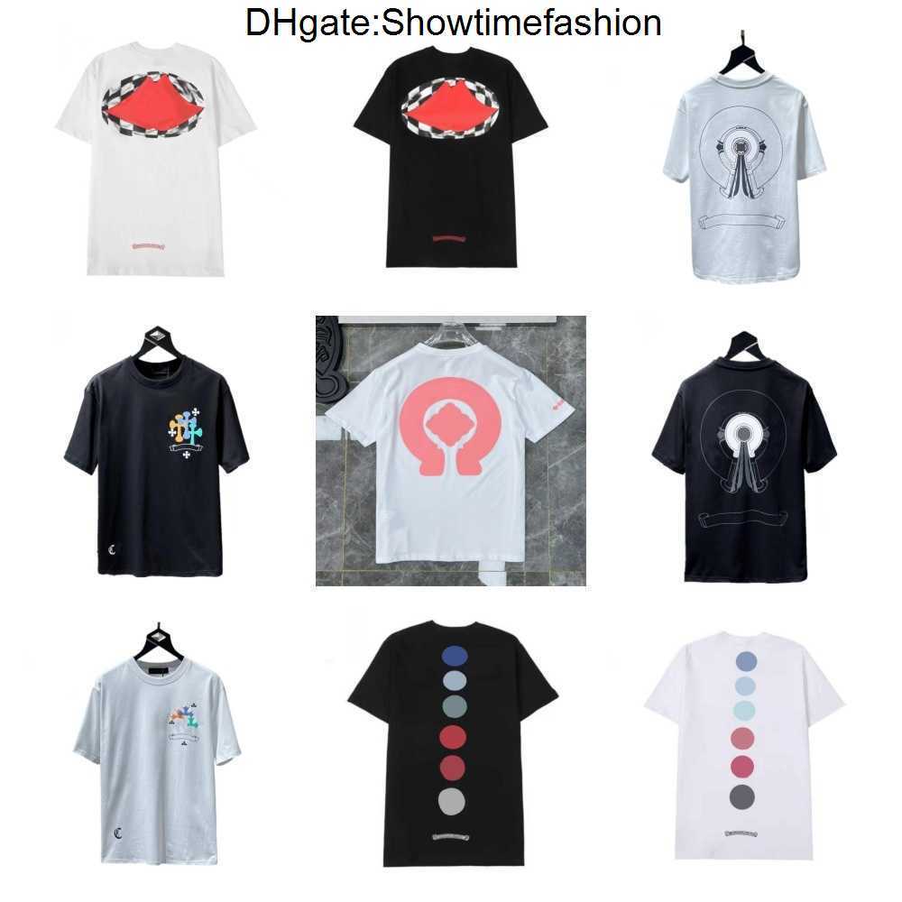 Mens Classic t Shirt Heart Fashion Ch High Quality Brand Letter Sanskrit Cross Pattern Sweater T-shirts Designers Chromes Pullover Tops C64I, Cu3
Mens Classic t Shirt Heart Fashion Ch High Quality Brand Letter Sanskrit Cross Pattern Sweater T-shirts Designers Chromes Pullover Tops C64I, Cu3