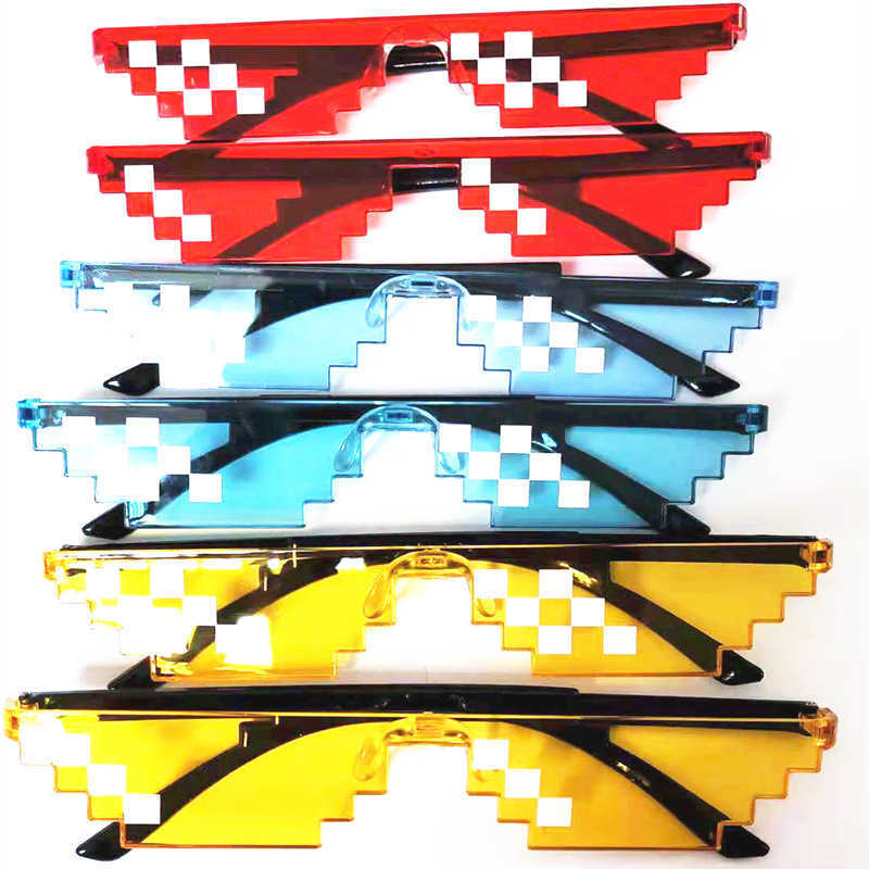 Outdoor Eyewear Sunglasses Glasses New mosaic glasses two-dimensional Sunglasses my world personality pixel Sunglasses
Outdoor Eyewear Sunglasses Glasses New mosaic glasses two-dimensional Sunglasses my world personality pixel Sunglasses