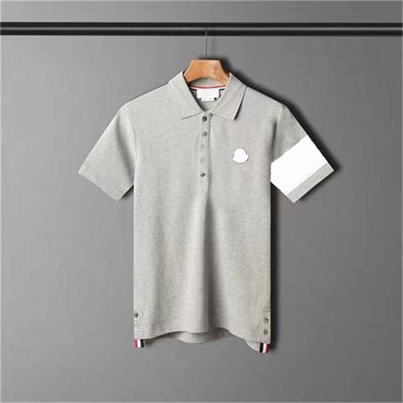 Man Polos Shirts casual Summer T Shirt Tees Designer Polo Neck Striped Short Sleeves TeesTops M, Gray
Man Polos Shirts casual Summer T Shirt Tees Designer Polo Neck Striped Short Sleeves TeesTops M, Gray
