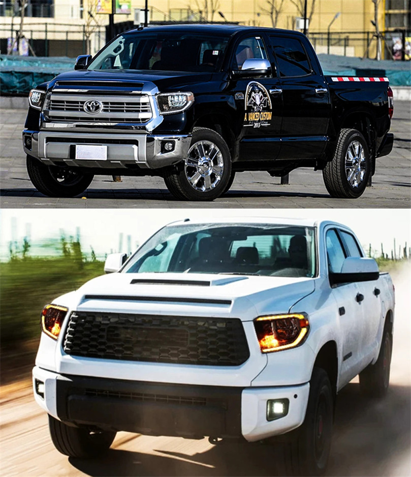 Auto Styling LED Headlights For Toyota Tundra 20 14-20 20 LED Daytime Running Lights Daylight Turn Signal Driving