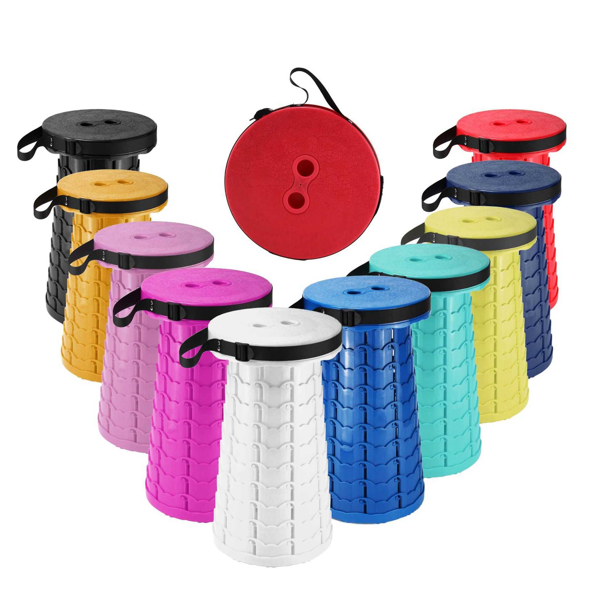 Camp Furniture Retractable stools Portable outdoor folding stools Livable household Maza Travel Queue Sketch Plastic Fishing Portable J230324