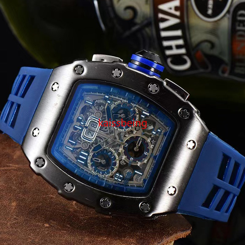 Fashion Luxury Brand Men's Watch Leisure Woman Watches Steel Calendar Silicone 6 pins Quartz Wristwatches Factory sales, Box
Fashion Luxury Brand Men's Watch Leisure Woman Watches Steel Calendar Silicone 6 pins Quartz Wristwatches Factory sales, Box