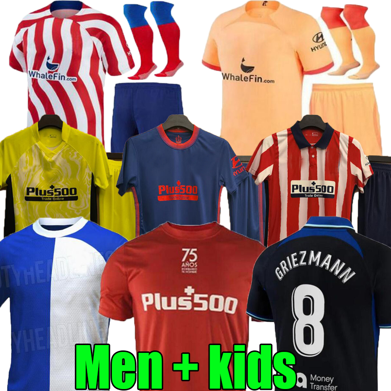 soccer jerseys 20 21 22 23 JOAO FELIX 2021 2022 2023 M. LLORENTE MORATA camiseta football shirts uniforms men kit GRIEZMANN PAUL CARRASCO Atletico MadridS, 75th
soccer jerseys 20 21 22 23 JOAO FELIX 2021 2022 2023 M. LLORENTE MORATA camiseta football shirts uniforms men kit GRIEZMANN PAUL CARRASCO Atletico MadridS, 75th