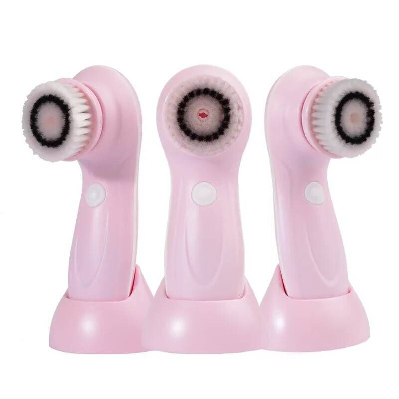 Cleaning Tools Accessories Face Cleansing Brush Silicone Brush Electric Wash Face Machine Deep Cleaning Pore Skin Care Face Massage Brush 230324