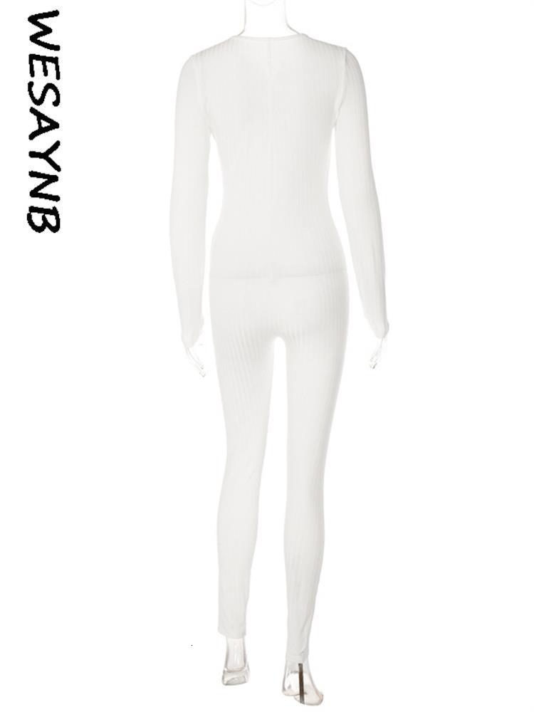 Women's Jumpsuits Rompers y2k Fall Outfits Casual Sexy Jumpsuits Women Long Sleeve Bodycon Rompers Jumpsuits Ladies White Green Overalls 230323
