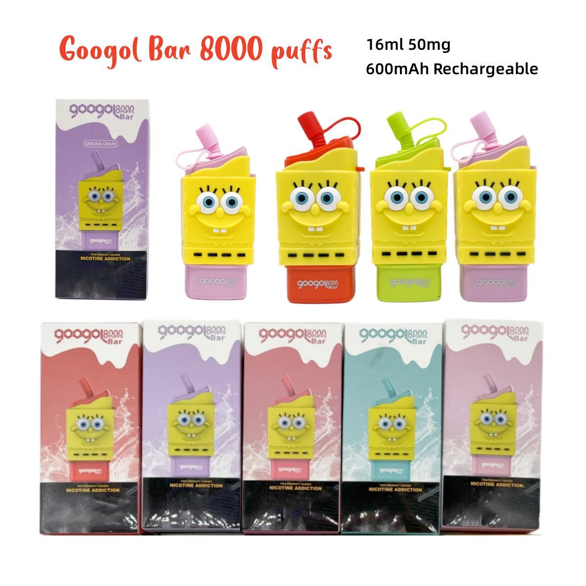 100% Authentic Puff 8000 disposable e cigarette Googol Bar 8000puff 16ml vape pen rechargeable Wholesale vapes Bulk Mesh Coil Air Bar Diamond
100% Authentic Puff 8000 disposable e cigarette Googol Bar 8000puff 16ml vape pen rechargeable Wholesale vapes Bulk Mesh Coil Air Bar Diamond