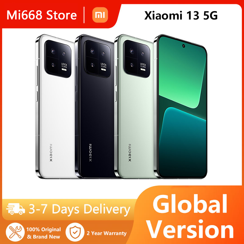 Global Version Xiaomi 13 5G Smartphone 50MP Leica Camera Snapdragon 8 Gen 2 120Hz AMOLED Display 67W Charger
Global Version Xiaomi 13 5G Smartphone 50MP Leica Camera Snapdragon 8 Gen 2 120Hz AMOLED Display 67W Charger