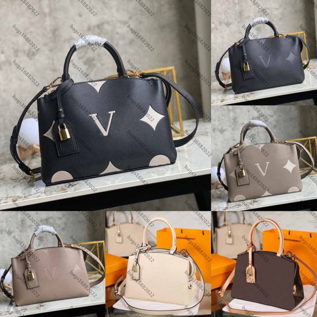Top Quality Genuine Leather Bags Women embossing handbags shoulder messenger bags PETIT PALAIS Tote GRAND satchel messenger bag louise luxurys leather chain bags, Add box
Top Quality Genuine Leather Bags Women embossing handbags shoulder messenger bags PETIT PALAIS Tote GRAND satchel messenger bag louise luxurys leather chain bags, Add box