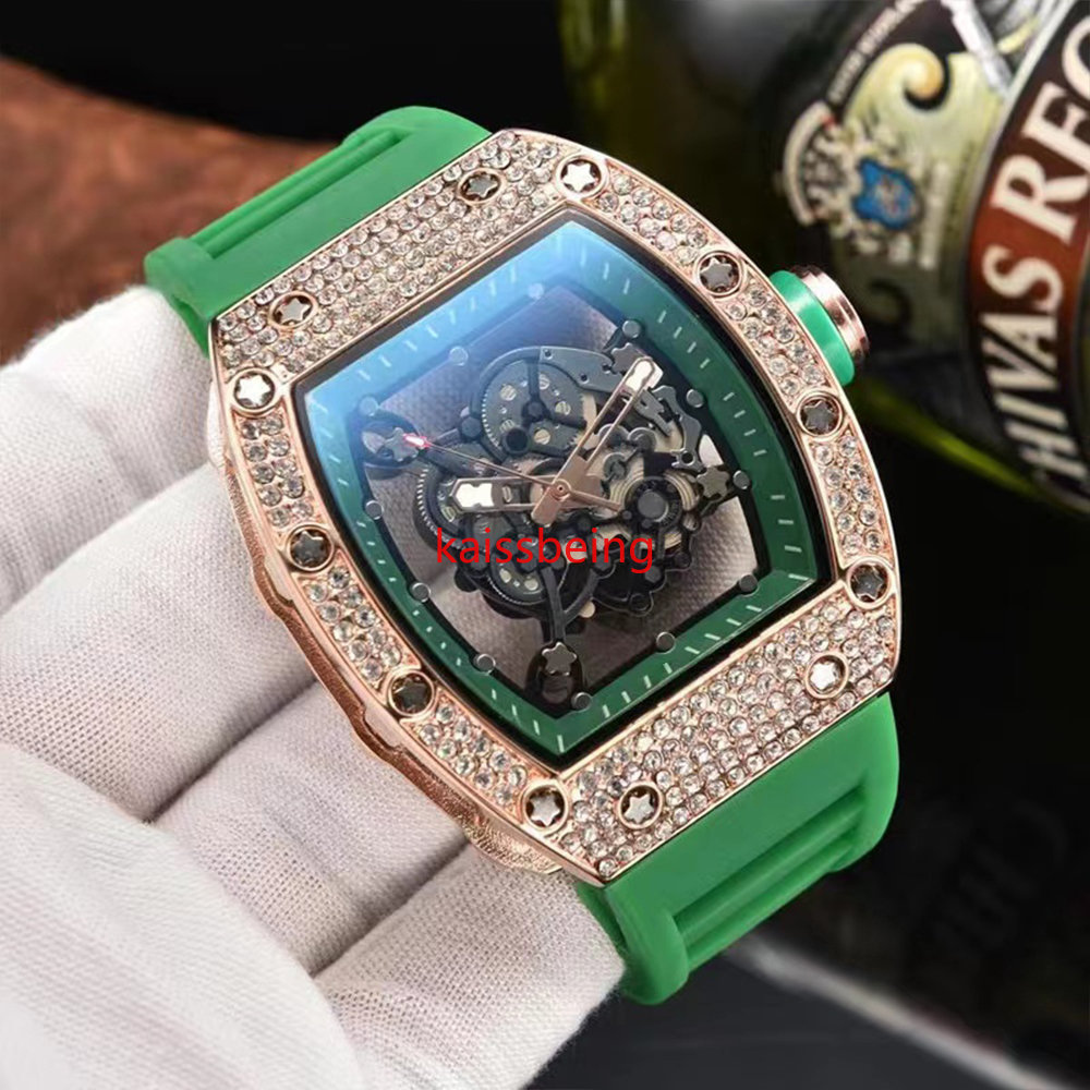 New 2023 with diamond men's watch sports leisure women's watch hollow-out dial design silicone quartz watch factory sales 138, Box
New 2023 with diamond men's watch sports leisure women's watch hollow-out dial design silicone quartz watch factory sales 138, Box