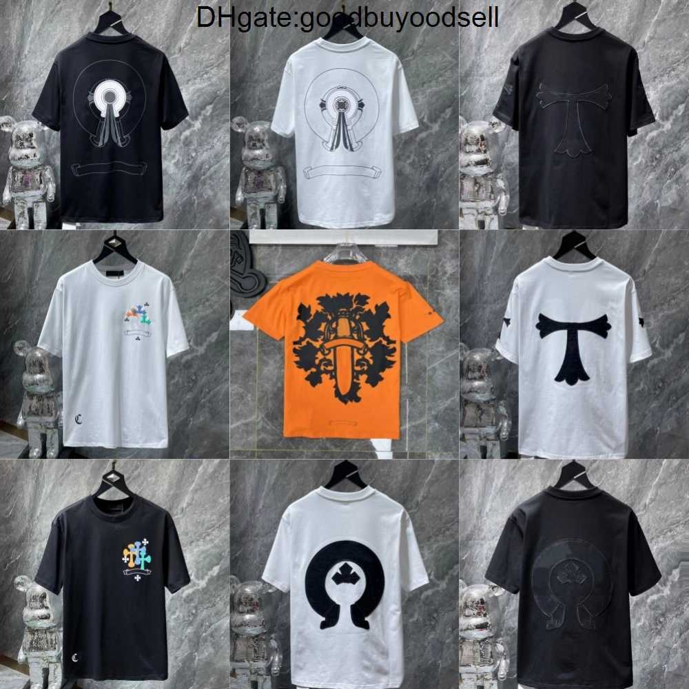 ch Classic Men' Heart Luxury t Shirt Ch Brand Tops Tees Men Women Sanskrit Letter Chromes Sweatshirts Short Sleeve Horseshoe Designer, C33
ch Classic Men' Heart Luxury t Shirt Ch Brand Tops Tees Men Women Sanskrit Letter Chromes Sweatshirts Short Sleeve Horseshoe Designer, C33
