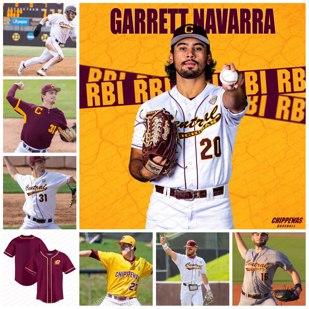 Stitched Central Michigan Chippewas Baseball Jersey 44 Jakob Marsee Jersey 5 Zach Gilles 31 Andrew Taylor 6 Patty 10 Justin Simpson Robby Morgan Danny Wuestenfeld, Style
Stitched Central Michigan Chippewas Baseball Jersey 44 Jakob Marsee Jersey 5 Zach Gilles 31 Andrew Taylor 6 Patty 10 Justin Simpson Robby Morgan Danny Wuestenfeld, Style