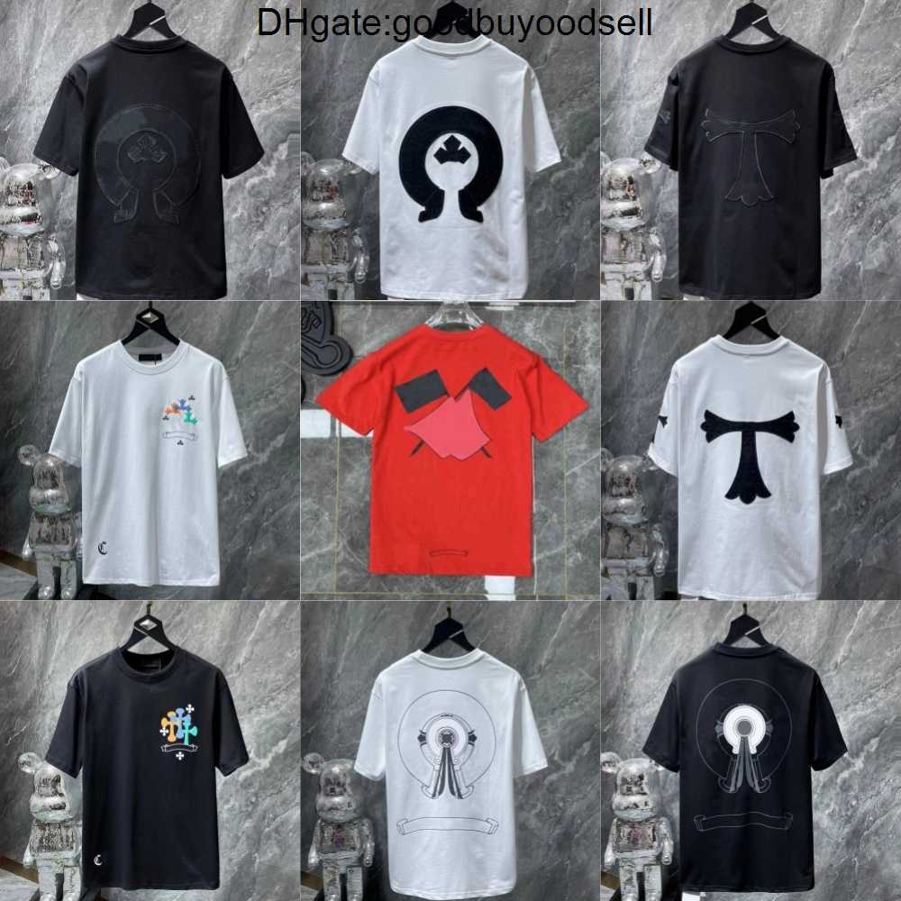 2023 Classics Mens T-Shirts Heart Brand Crew Neck Chromes Short Sleeves Tops Tees CH T-shirts Sweater Casual Horseshoe Sanskrit Cross, Contrast color
2023 Classics Mens T-Shirts Heart Brand Crew Neck Chromes Short Sleeves Tops Tees CH T-shirts Sweater Casual Horseshoe Sanskrit Cross, Contrast color