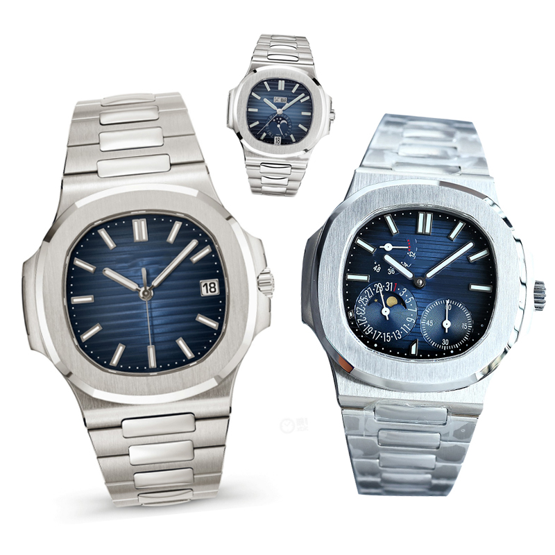 Elegant sports mens watch 40mm automatic mechanical oval sapphire mirror 904L stainless steel strap nautilus waterproof luminous designer watch Montre De Luxe 007
Elegant sports mens watch 40mm automatic mechanical oval sapphire mirror 904L stainless steel strap nautilus waterproof luminous designer watch Montre De Luxe 007