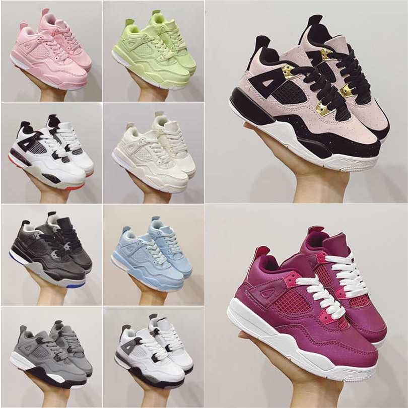 Children Basketball shoes 4 4s Bred Taupe Haze white sail University blue boy girl sneakers trainers size eur22-37LQ5B, #12
Children Basketball shoes 4 4s Bred Taupe Haze white sail University blue boy girl sneakers trainers size eur22-37LQ5B, #12