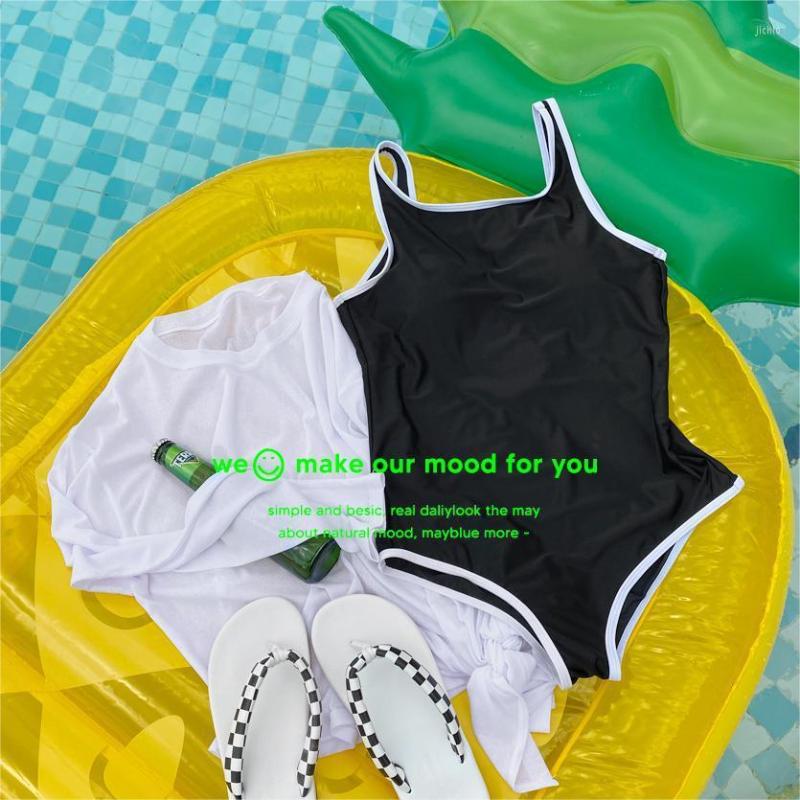 Womens Swimwear Push Up Swimsuit Surfing Skirt For Women Casual Bathing Suit Bikini Body Short One Piece Black Sexy Backless Monokini