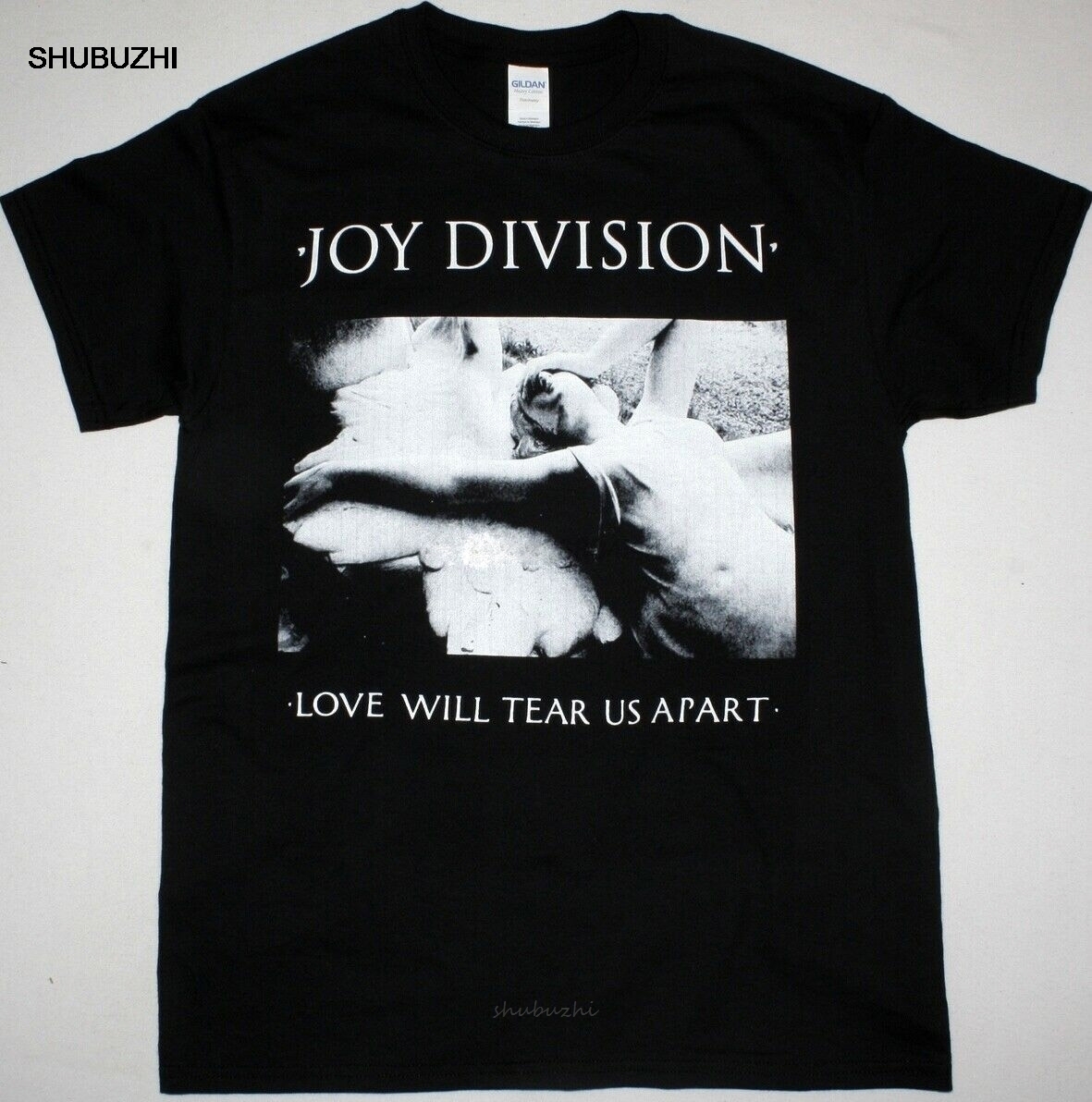 Mens TShirts JOY DIVISION LOVE WILL TEAR US APART BLACK T SHIRT POST PUNK ORDER tshirt men summer fashion euro size 230324