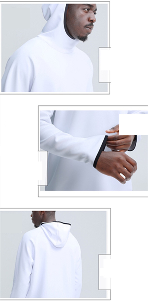 2025--Men Hoodies Pullover Sports Long Sleeve Yoga Outfit Mens Style Loose Jackets Sweater Fiess Clothes Training 25516