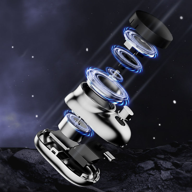 Electric Shavers Mini Electric Shaver 6 Blades Men's Shaving Machine USB Rechargeable Beard Trimmer Travel Shaving Electric Razor For Men 230324