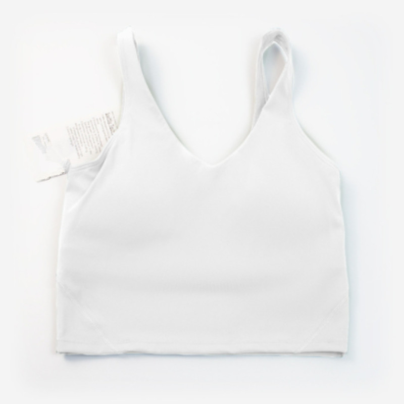 Women Summer Sports Bra U Shape No Steel Ring Built In Chest Pad Gym Designer Yoga Sleeveless Fitness Tank Top Comfortable Breathable Activewear Worko
