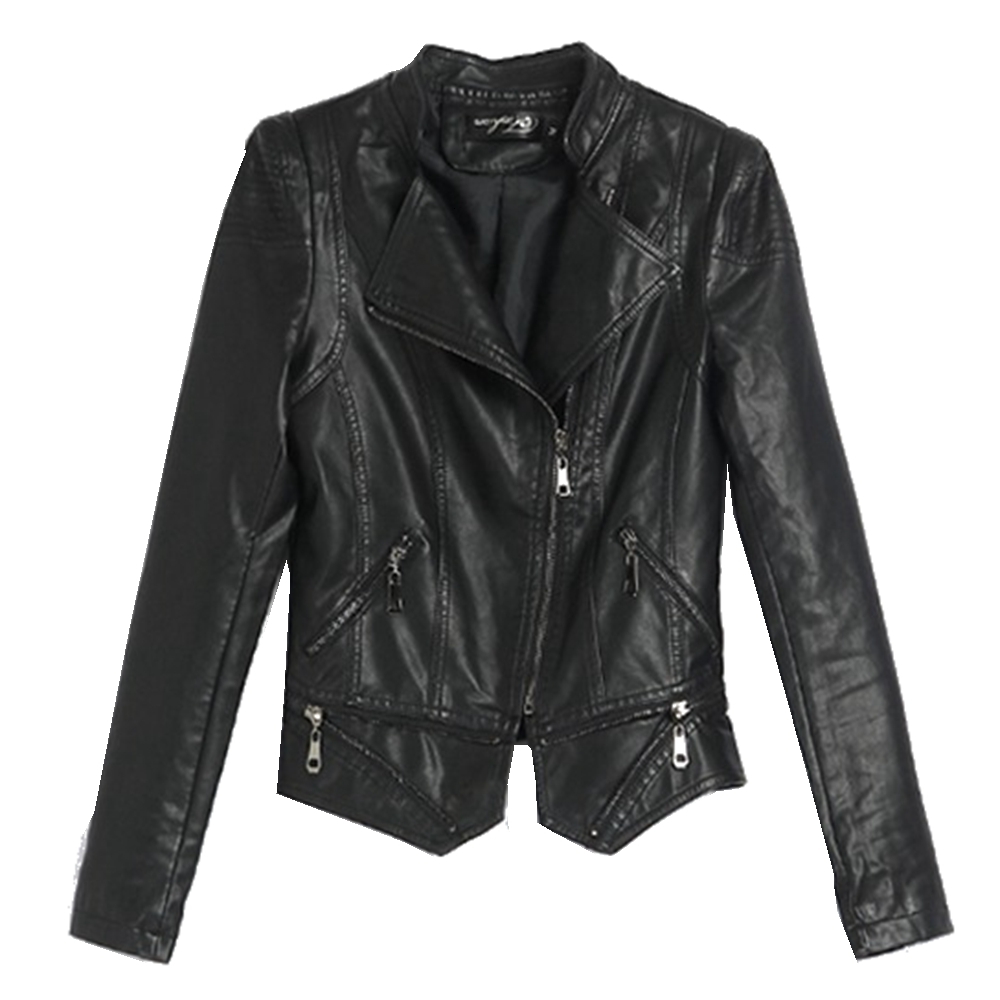 Women's Jackets PU Leather Suede Jacket Spring Summer Women Short Coat Suit Outerwear Overcoat LF2303DG 230324
