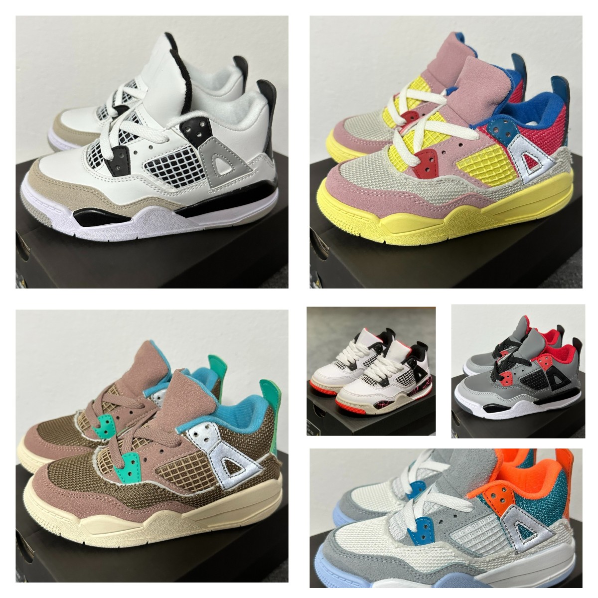 Jumpman 4 Kids Basketball shoes White black cats Grade school for sale 2023 Bred Fire Red Midnight Navy Boy girl sports shoes US6C-US3Y Size 22-35, As photo 4
Jumpman 4 Kids Basketball shoes White black cats Grade school for sale 2023 Bred Fire Red Midnight Navy Boy girl sports shoes US6C-US3Y Size 22-35, As photo 4