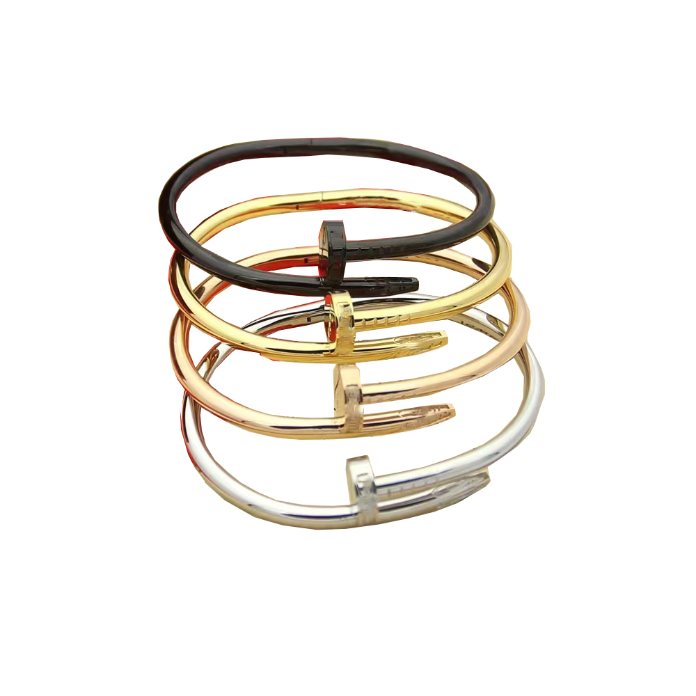 Fashion Love Bracelet Women's Rose Gold Silver Women's Bracelet Titanium Steel Screwdriver Diamond Luxury Designer Jewelry Women's Men's Bracelet With Original Box 50
Fashion Love Bracelet Women's Rose Gold Silver Women's Bracelet Titanium Steel Screwdriver Diamond Luxury Designer Jewelry Women's Men's Bracelet With Original Box 50