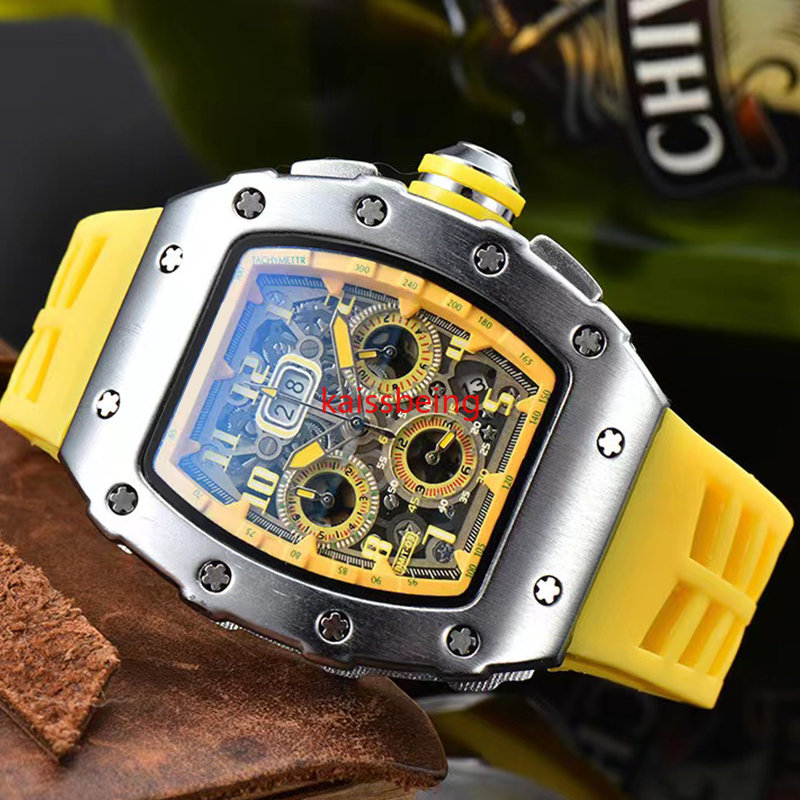 138 Fashion Luxury Brand Men's Watch Leisure Woman Watches Steel Calendar Silicone 6 pins Quartz Wristwatch Factory sales, Box
138 Fashion Luxury Brand Men's Watch Leisure Woman Watches Steel Calendar Silicone 6 pins Quartz Wristwatch Factory sales, Box