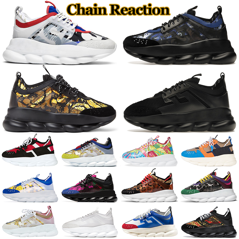 Chain Reaction 2 Chainz designer casual shoes men women luxury Rubber Suede Twill chunky Print Black Outdoor Sports Sneakers platform, Bluette gold
Chain Reaction 2 Chainz designer casual shoes men women luxury Rubber Suede Twill chunky Print Black Outdoor Sports Sneakers platform, Bluette gold
