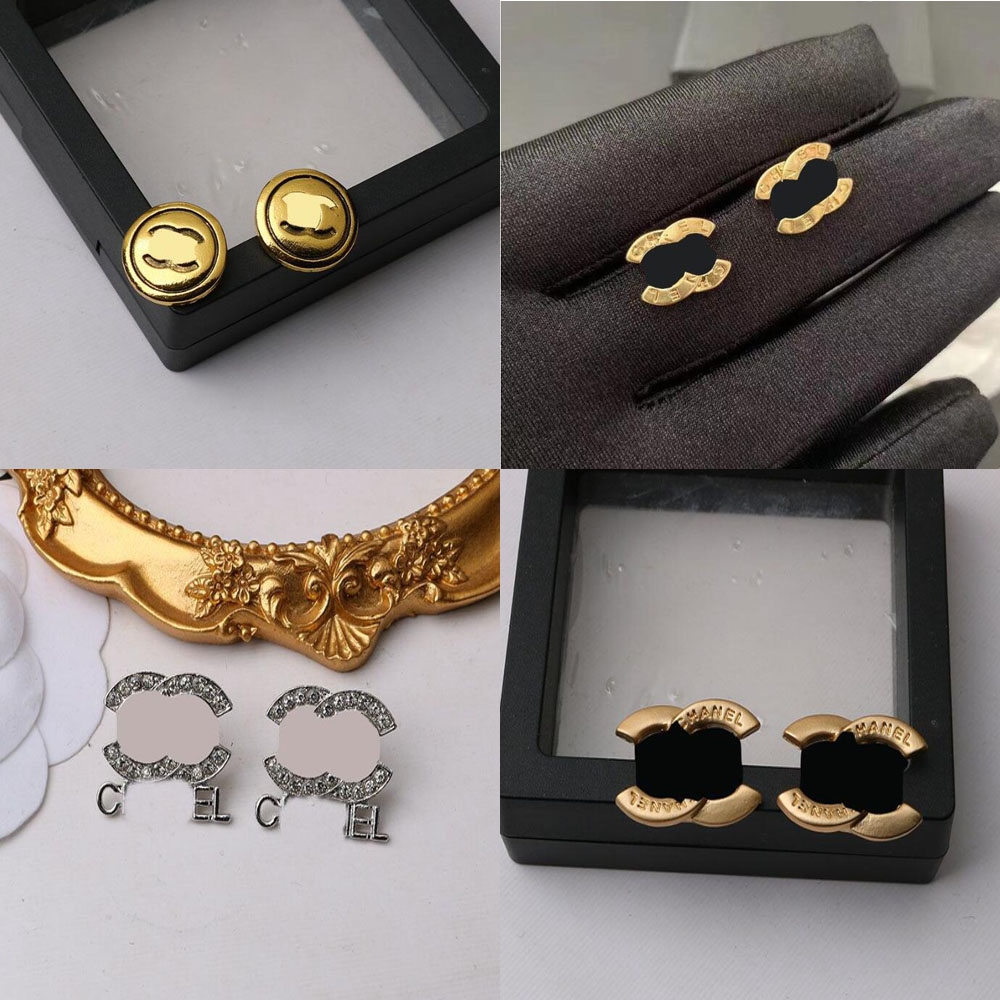 23ss 20style Mixed Brand Designers Letters Stud 18K Gold Plated 925 Silver Famous Women Rhinestone Earring Wedding Party Jewerlry
23ss 20style Mixed Brand Designers Letters Stud 18K Gold Plated 925 Silver Famous Women Rhinestone Earring Wedding Party Jewerlry
