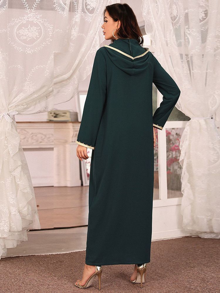 Ethnic Clothing Ramadan Eid Abaya Dubai Turkey Muslim Hijab Long Dress Islamic African Dresses For Women Robe Musulmane Djellaba Femme 230324