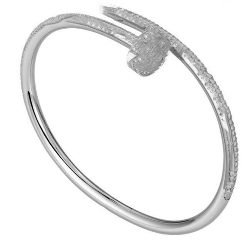 Fashion Love Bracelet Women's Rose Gold Silver Women's Bracelet Titanium Steel Screwdriver Diamond Luxury Designer Jewelry Women's Men's Bracelet With Original Box 49
Fashion Love Bracelet Women's Rose Gold Silver Women's Bracelet Titanium Steel Screwdriver Diamond Luxury Designer Jewelry Women's Men's Bracelet With Original Box 49