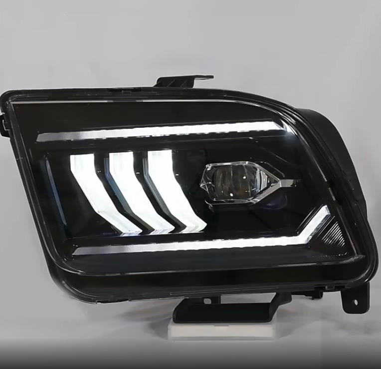 Car LED Headlight Bulbs For Ford Mustang 2005-2009 Head Light DRL High Beam Headlights Turn Signal Lights