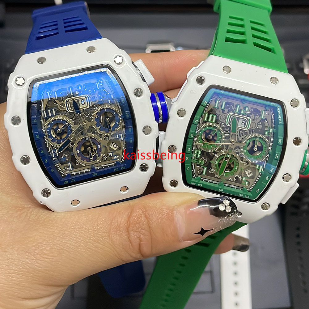 Fashion Luxury Brand Men's Watch Leisure Woman Watches Steel Calendar Silicone 6 pins Quartz Wristwatch Factory sales, Box
Fashion Luxury Brand Men's Watch Leisure Woman Watches Steel Calendar Silicone 6 pins Quartz Wristwatch Factory sales, Box
