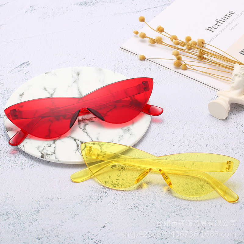Outdoor Eyewear Sunglasses Glasses Transparent one piece jelly Sunglasses gradient men's and women's fashion sunglasses PC Sunglasses
Outdoor Eyewear Sunglasses Glasses Transparent one piece jelly Sunglasses gradient men's and women's fashion sunglasses PC Sunglasses