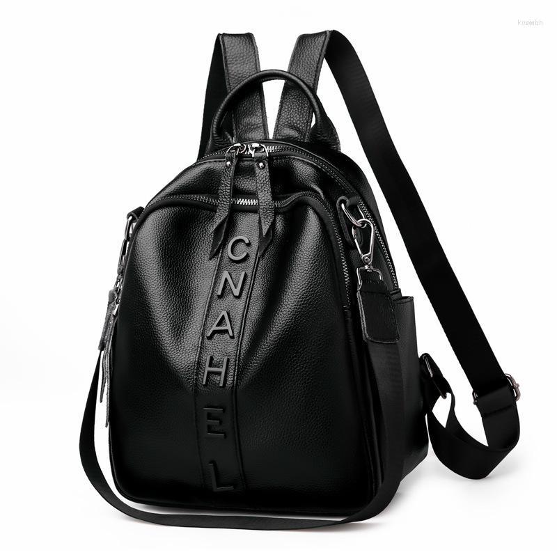 School Bags Women British Style Fashion Anti-theft PU Backpack Solid Bag Portable Travel Big Capacity Shoulder, Black
School Bags Women British Style Fashion Anti-theft PU Backpack Solid Bag Portable Travel Big Capacity Shoulder, Black