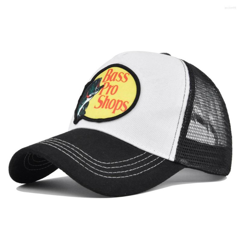 Ball Caps Bass Fishing Trucker Cap Baseball Cool Summer Fisherman Mesh Net Hat Funny Design Snapback Hats, As shown
Ball Caps Bass Fishing Trucker Cap Baseball Cool Summer Fisherman Mesh Net Hat Funny Design Snapback Hats, As shown